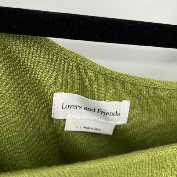 Lovers and Friends Kayla Midi Dress in Green - Picture 7 of 9